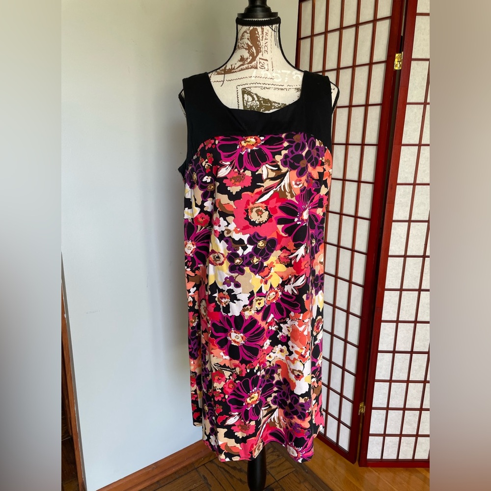 NWT dBy Ltd. Floral Sleeveless Dress, Size 12